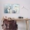 Stupell Industries Watercolor Detailed Beach Birds 2 pc Framed Giclee Wall Art Set Design by Petal Prints Design